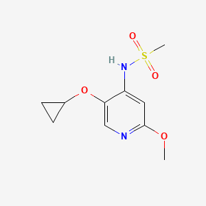 N-(5-Cyclopropoxy-2-methoxypyridin-4-YL)methanesulfonamide