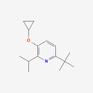 6-Tert-butyl-3-cyclopropoxy-2-isopropylpyridine