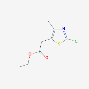 Ethyl (2-chloro-4-methyl-1,3-thiazol-5-YL)acetate