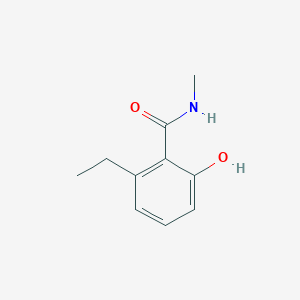 molecular formula C10H13NO2 B14833141 2-Ethyl-6-hydroxy-N-methylbenzamide 