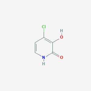 molecular formula C5H4ClNO2 B14833209 4-Chloropyridine-2,3-diol 