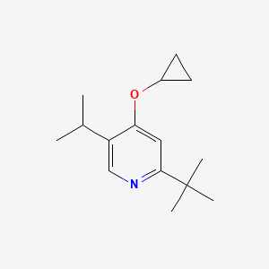 2-Tert-butyl-4-cyclopropoxy-5-isopropylpyridine