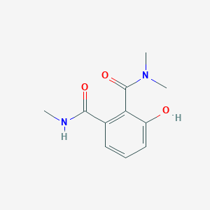 molecular formula C11H14N2O3 B14833306 3-Hydroxy-N1,N2,N2-trimethylphthalamide 