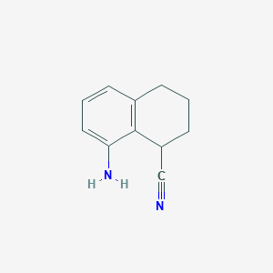 8-Amino-1,2,3,4-tetrahydronaphthalene-1-carbonitrile