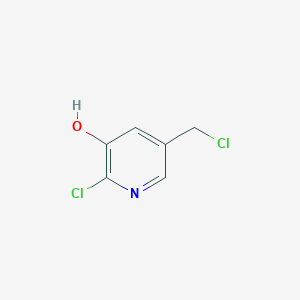 2-Chloro-5-(chloromethyl)pyridin-3-OL