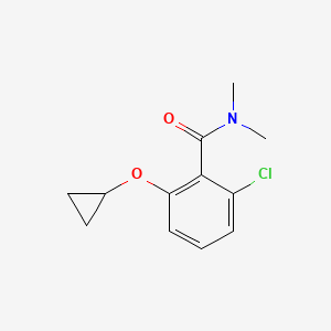 2-Chloro-6-cyclopropoxy-N,N-dimethylbenzamide