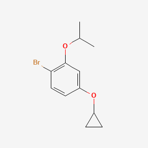 1-Bromo-4-cyclopropoxy-2-isopropoxybenzene