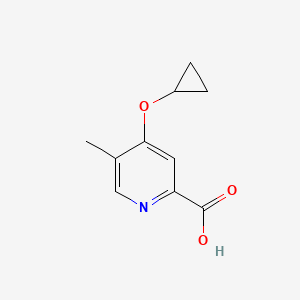 4-Cyclopropoxy-5-methylpicolinic acid