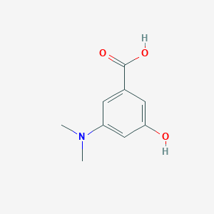 3-(Dimethylamino)-5-hydroxybenzoic acid