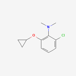 2-Chloro-6-cyclopropoxy-N,N-dimethylaniline