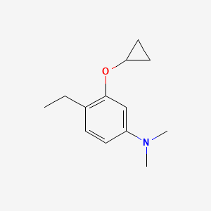 3-Cyclopropoxy-4-ethyl-N,N-dimethylaniline