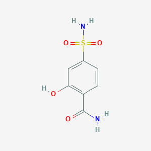 2-Hydroxy-4-sulfamoylbenzamide