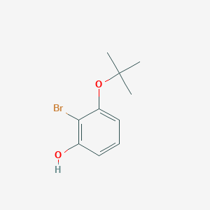 2-Bromo-3-(tert-butoxy)phenol