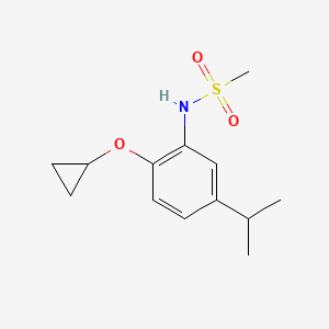 N-(2-Cyclopropoxy-5-isopropylphenyl)methanesulfonamide