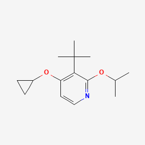 3-Tert-butyl-4-cyclopropoxy-2-isopropoxypyridine