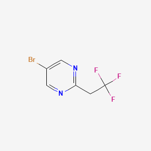 5-Bromo-2-(2,2,2-trifluoroethyl)pyrimidine