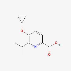 5-Cyclopropoxy-6-isopropylpicolinic acid