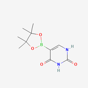 5-(4,4,5,5-Tetramethyl-1,3,2-dioxaborolan-2-yl)pyrimidine-2,4(1H,3H)-dione