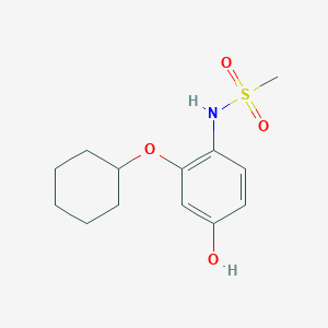 N-(2-(Cyclohexyloxy)-4-hydroxyphenyl)methanesulfonamide