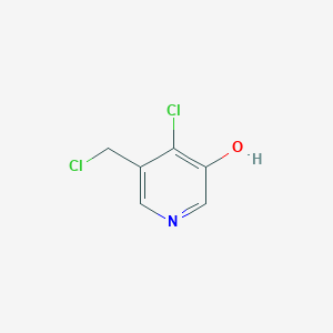 4-Chloro-5-(chloromethyl)pyridin-3-OL