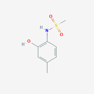 molecular formula C8H11NO3S B14833960 N-(2-hydroxy-4-methylphenyl)methanesulfonamide 