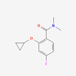 2-Cyclopropoxy-4-iodo-N,N-dimethylbenzamide