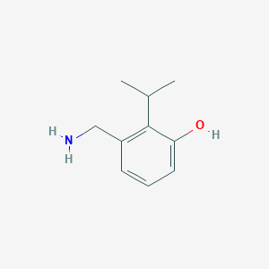 3-(Aminomethyl)-2-isopropylphenol