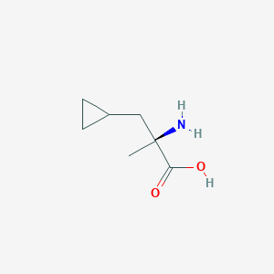 (2S)-2-Amino-3-cyclopropyl-2-methylpropanoic acid