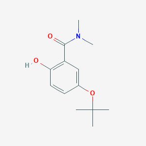 5-Tert-butoxy-2-hydroxy-N,N-dimethylbenzamide