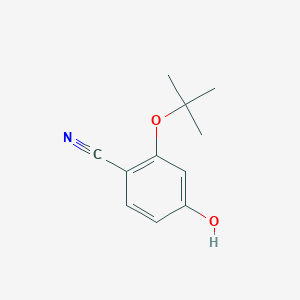 2-(Tert-butoxy)-4-hydroxybenzonitrile