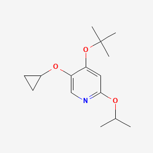 4-Tert-butoxy-5-cyclopropoxy-2-isopropoxypyridine