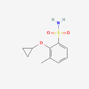 2-Cyclopropoxy-3-methylbenzenesulfonamide