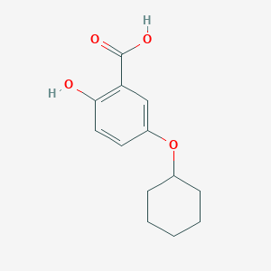 5-(Cyclohexyloxy)-2-hydroxybenzoic acid