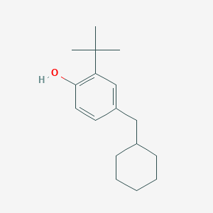 2-Tert-butyl-4-(cyclohexylmethyl)phenol