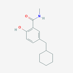 5-(Cyclohexylmethyl)-2-hydroxy-N-methylbenzamide