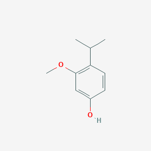 molecular formula C10H14O2 B14834549 4-Isopropyl-3-methoxyphenol 