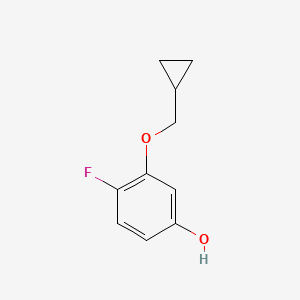 3-(Cyclopropylmethoxy)-4-fluorophenol