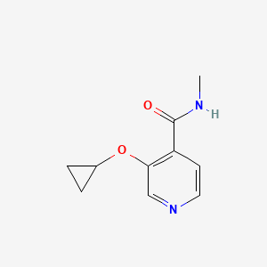 3-Cyclopropoxy-N-methylisonicotinamide