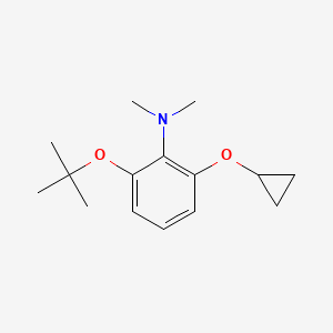 2-Tert-butoxy-6-cyclopropoxy-N,N-dimethylaniline