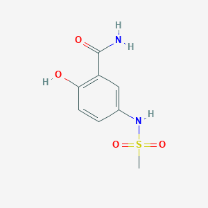 2-Hydroxy-5-(methylsulfonamido)benzamide