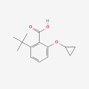 2-Tert-butyl-6-cyclopropoxybenzoic acid