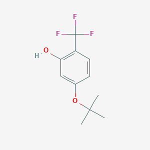 5-Tert-butoxy-2-(trifluoromethyl)phenol