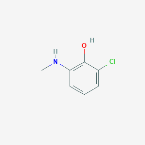 2-Chloro-6-(methylamino)phenol