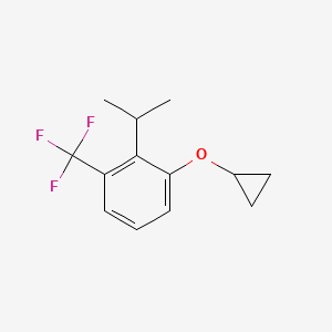 1-Cyclopropoxy-2-isopropyl-3-(trifluoromethyl)benzene