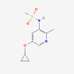 N-(5-Cyclopropoxy-2-methylpyridin-3-YL)methanesulfonamide