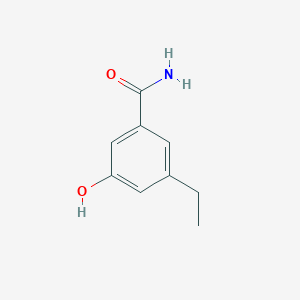 3-Ethyl-5-hydroxybenzamide