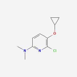 6-Chloro-5-cyclopropoxy-N,N-dimethylpyridin-2-amine