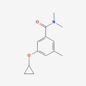 3-Cyclopropoxy-N,N,5-trimethylbenzamide