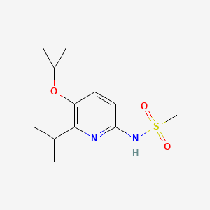 N-(5-Cyclopropoxy-6-isopropylpyridin-2-YL)methanesulfonamide