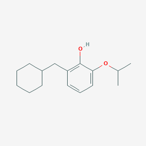 2-(Cyclohexylmethyl)-6-isopropoxyphenol